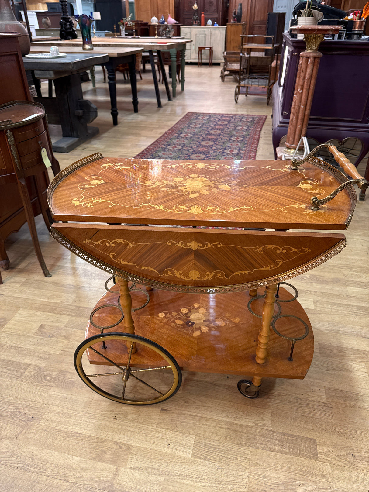 Gorgeous Italian serving trolley