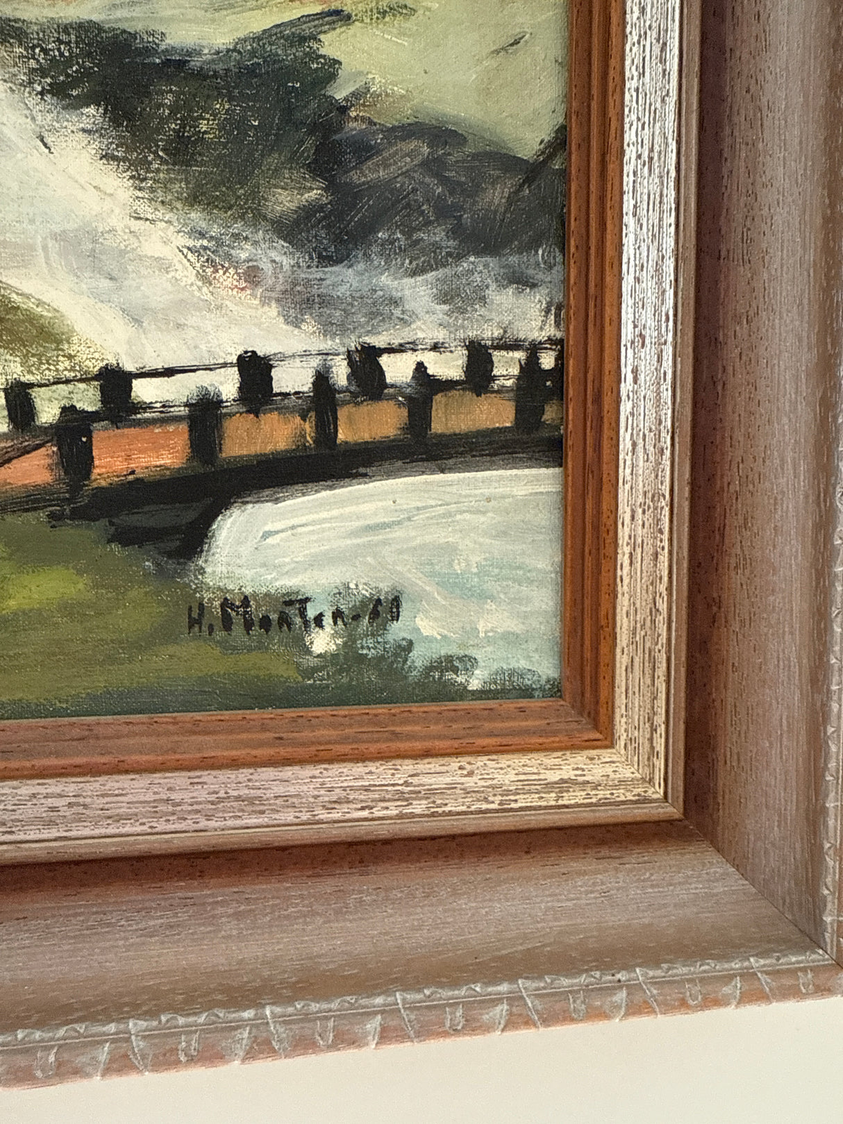 Oil painting on canvas