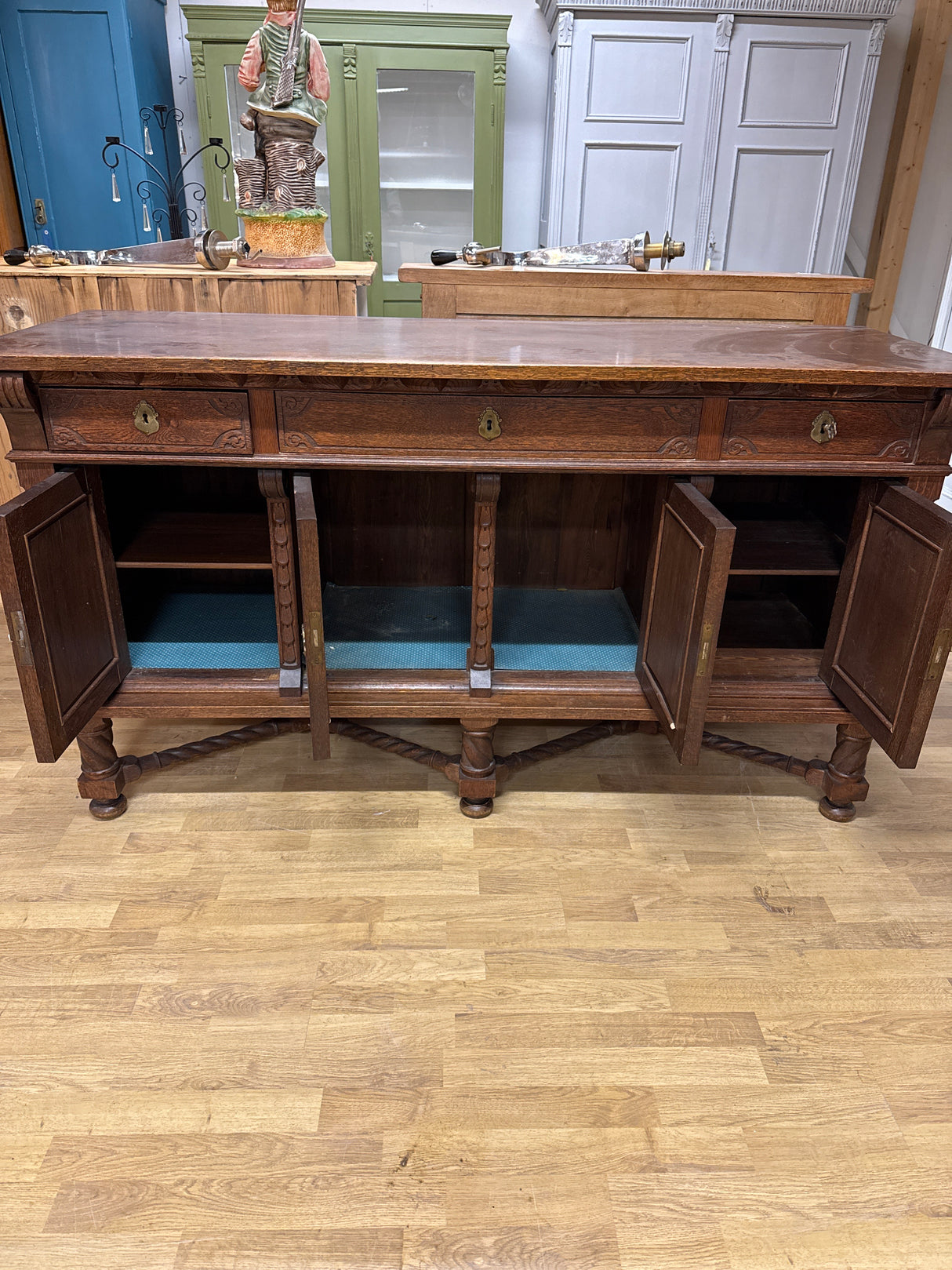 Barokki-senkki L.168cm, S.62cm, K.91.5cm