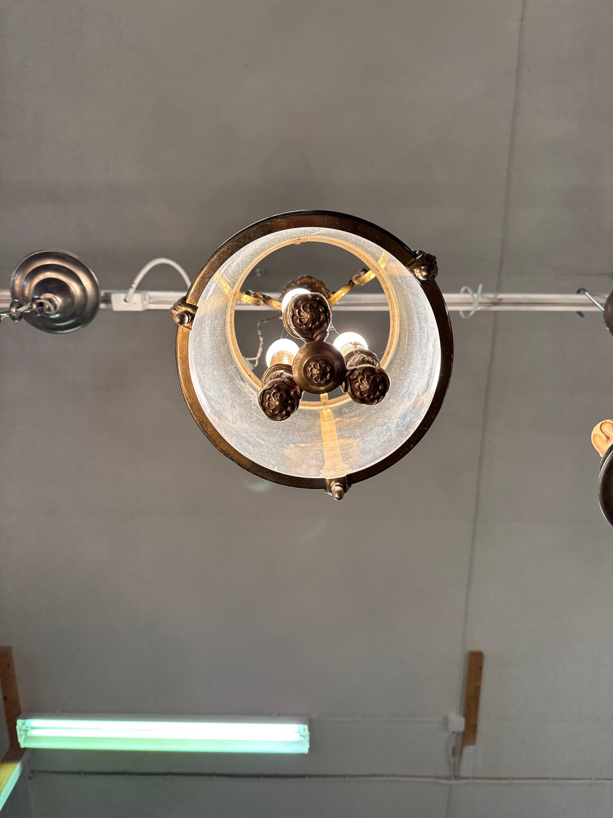 Lobby chandelier