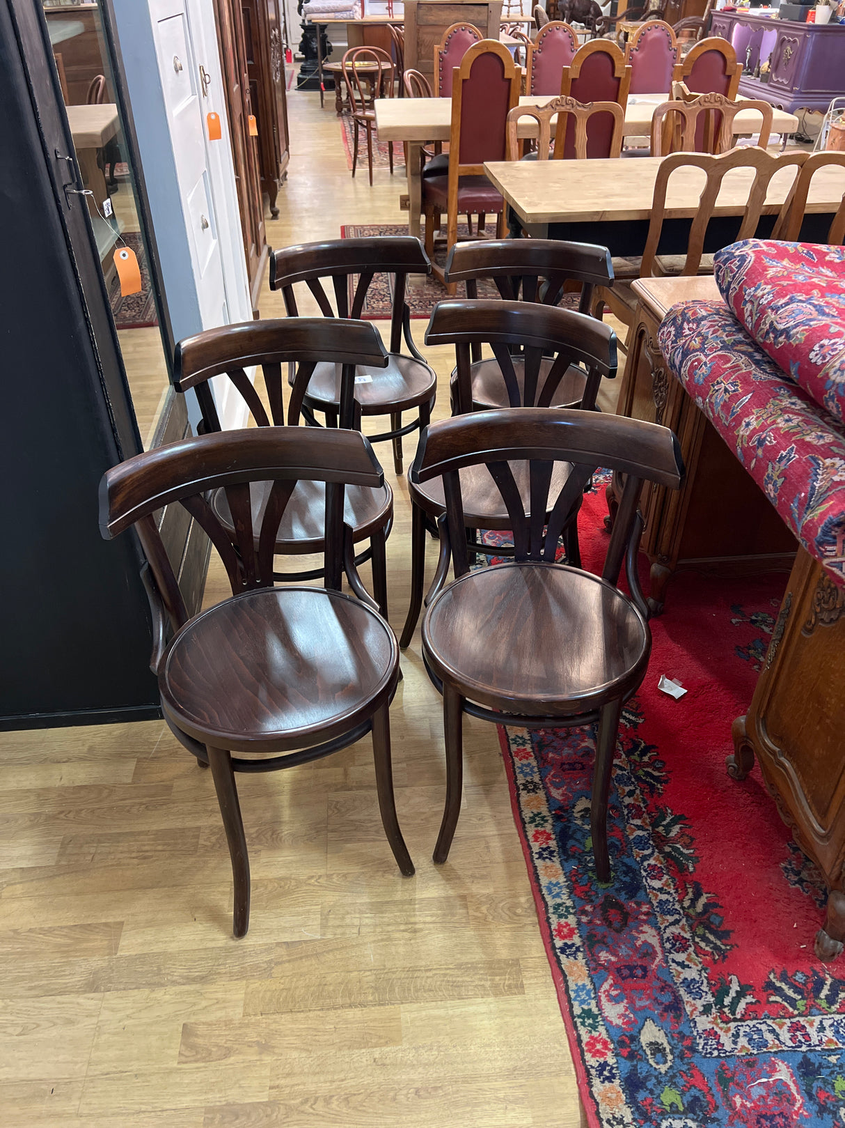 Thonet tyyliset tuolit 6 kpl.