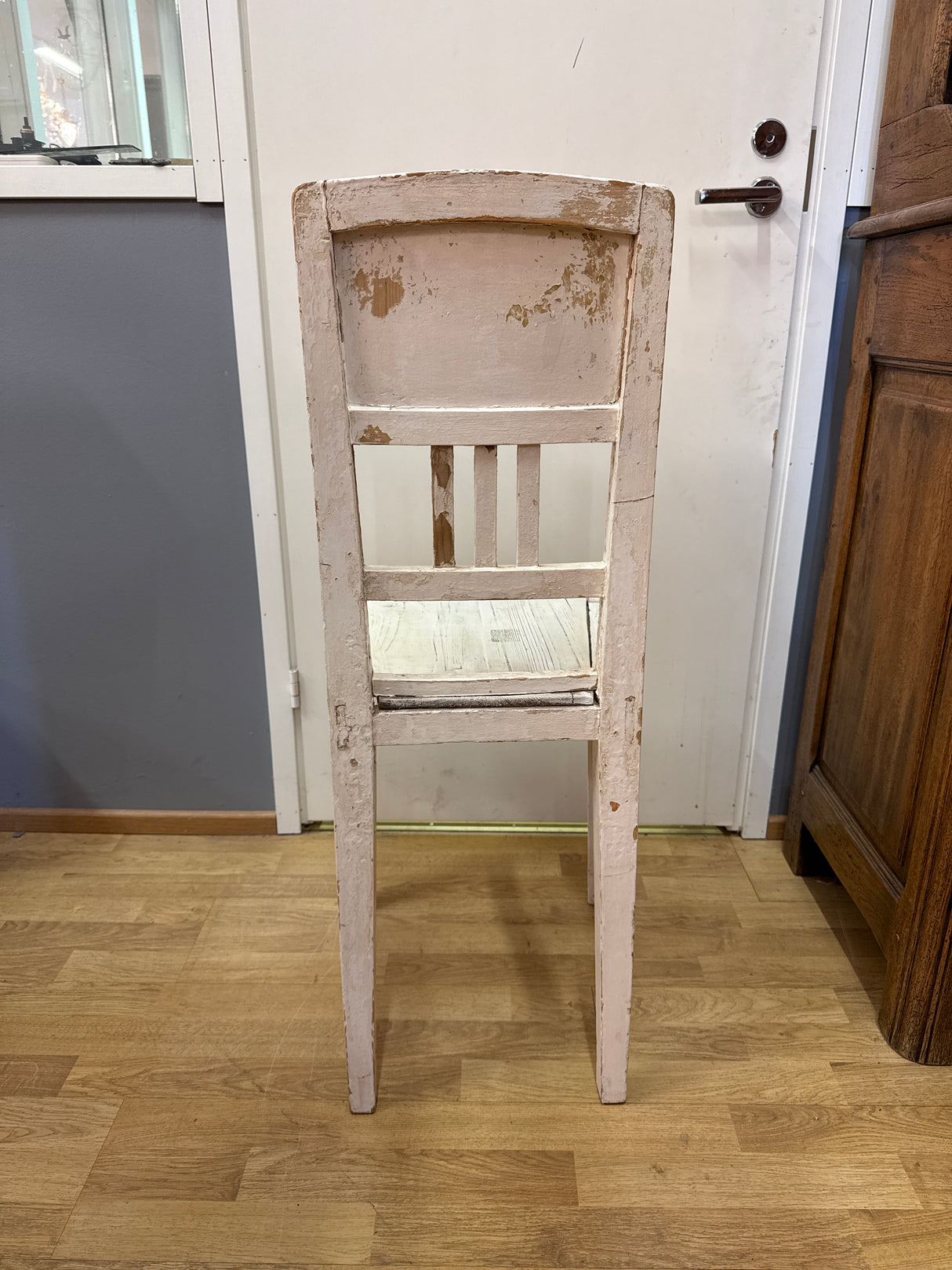 Beautifully patinated peasant chair