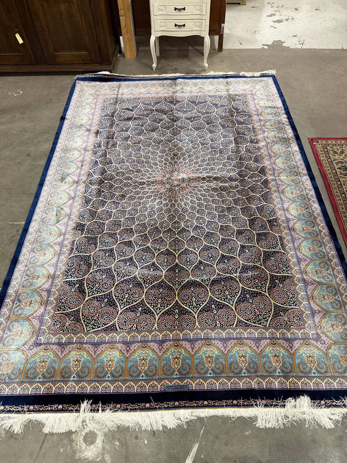 Kaunis silkkimatto (uusi) 198cm x296cm