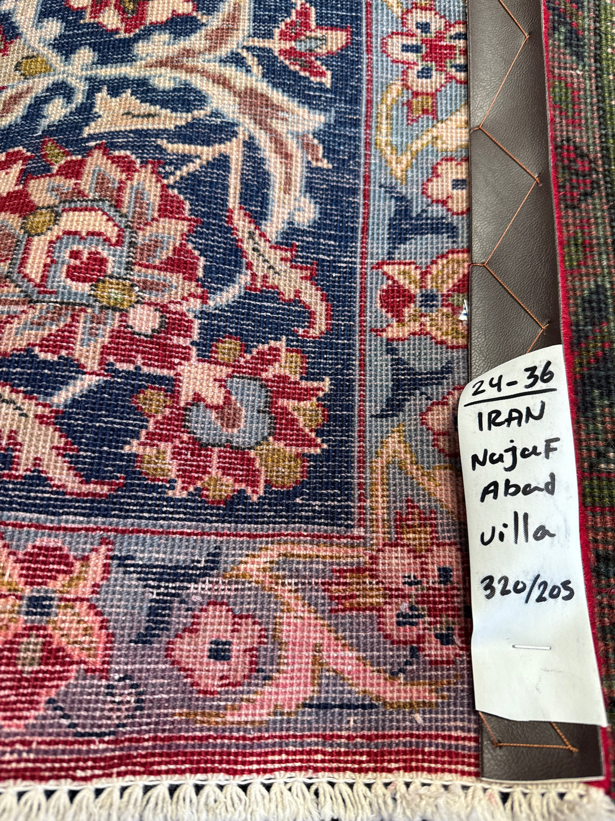 Upea aito käsinsolmittu villamatto 320cm x 205cm Najaf Abad