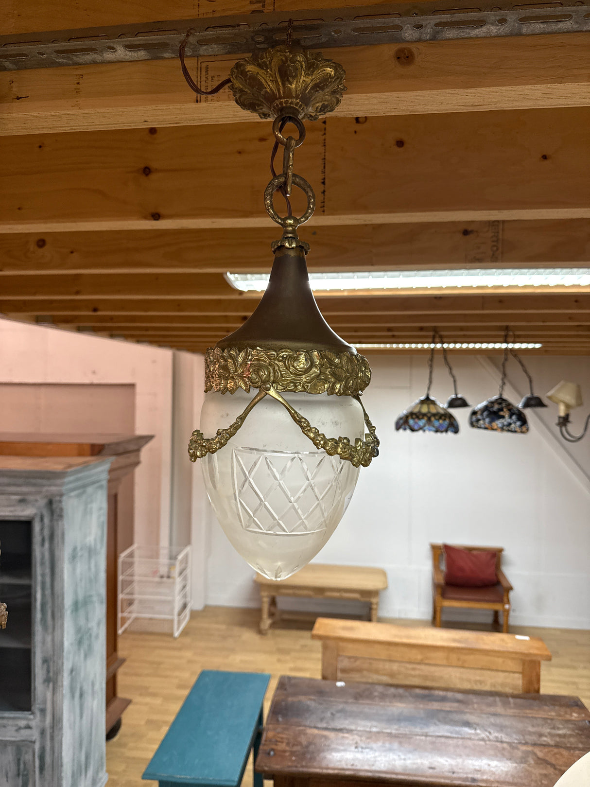 Beautiful empire lamp