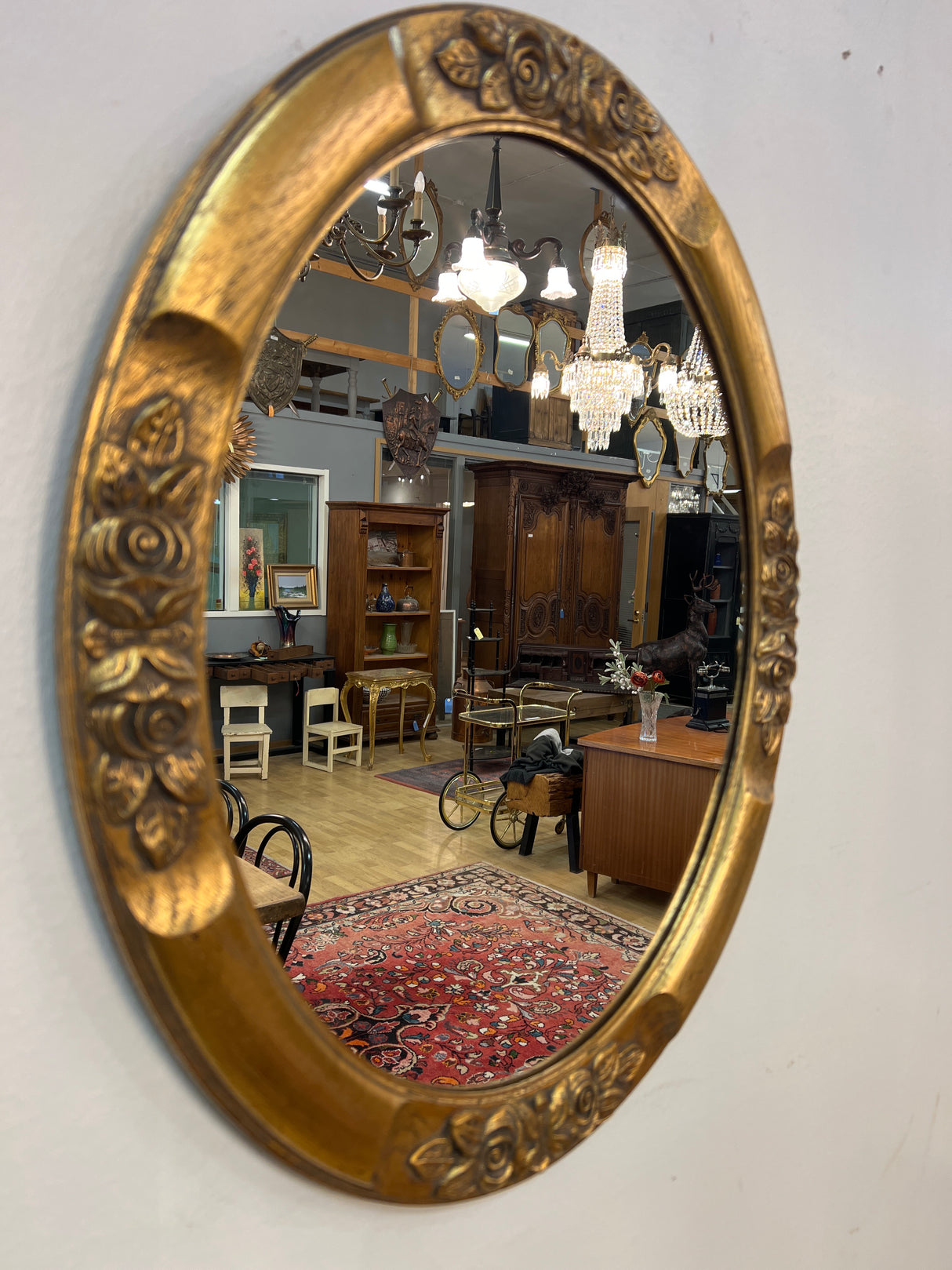 Nice mirror W. 49cm and H. 59cm