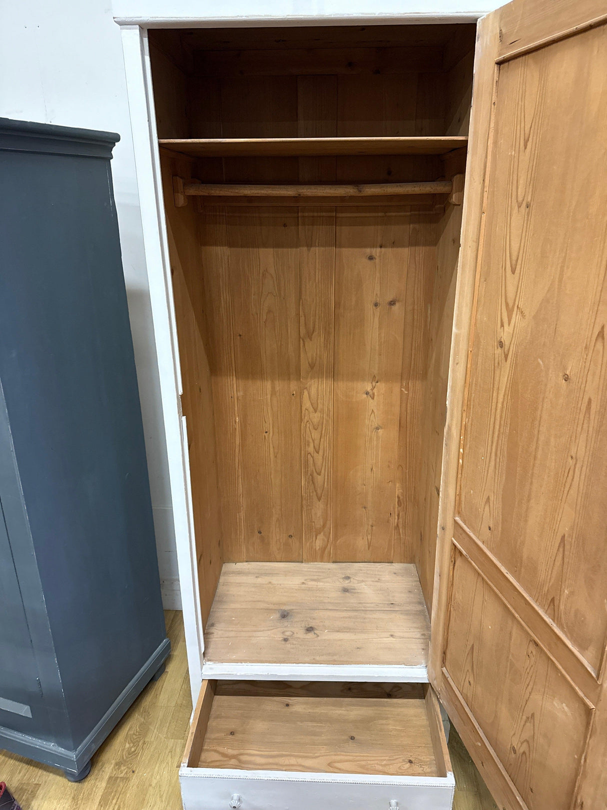 White peasant wardrobe