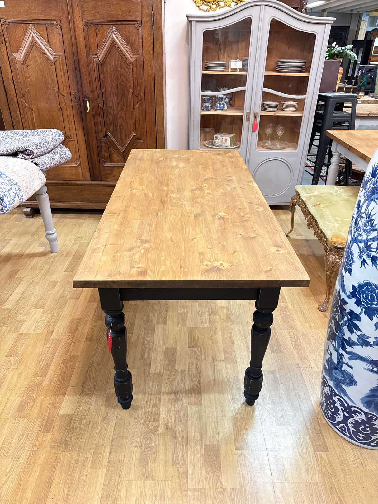 Talonpoikais-pöytä P.169cm, S.77.5cm, K.78cm