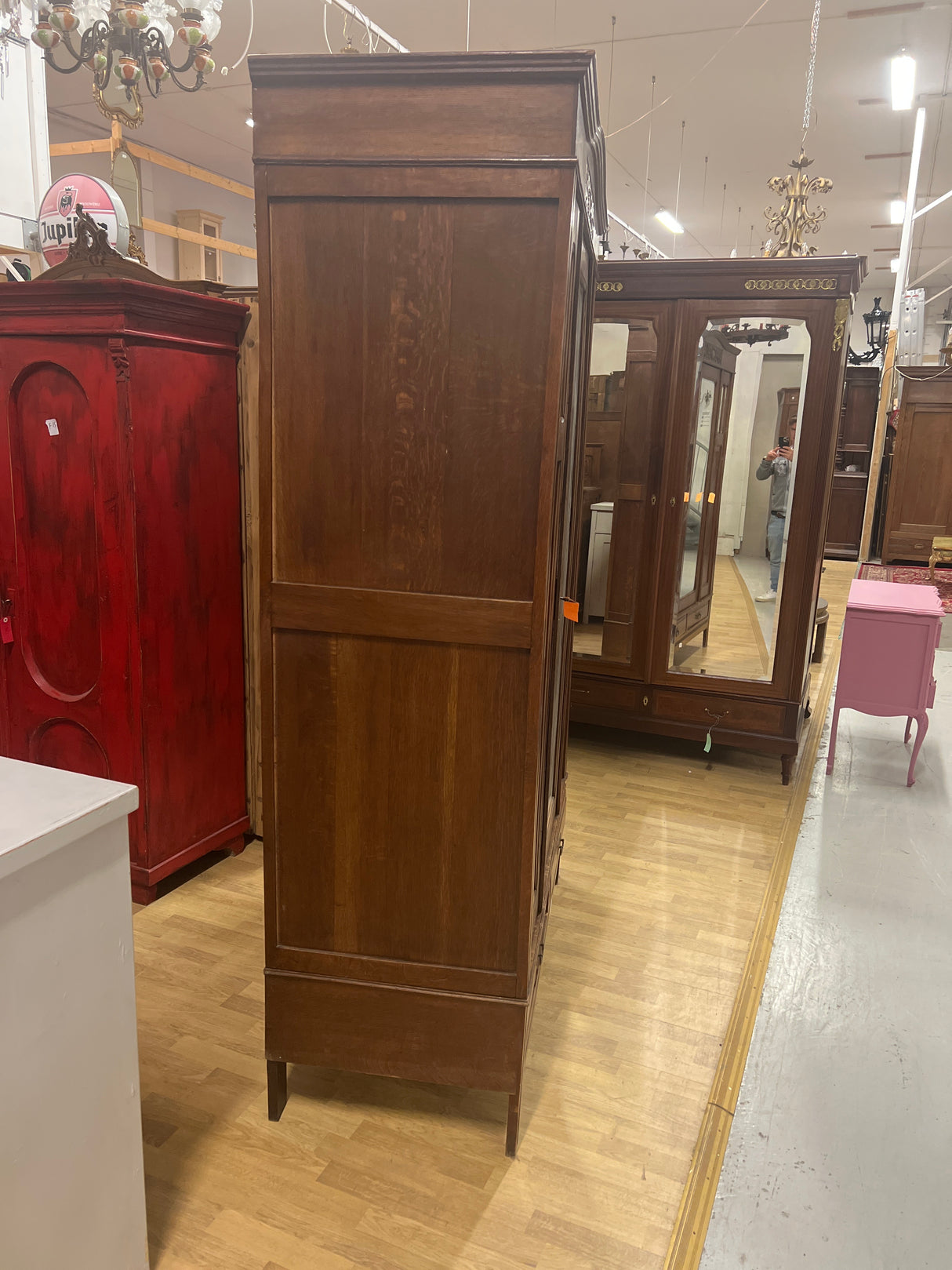 Art Nouveau wardrobe
