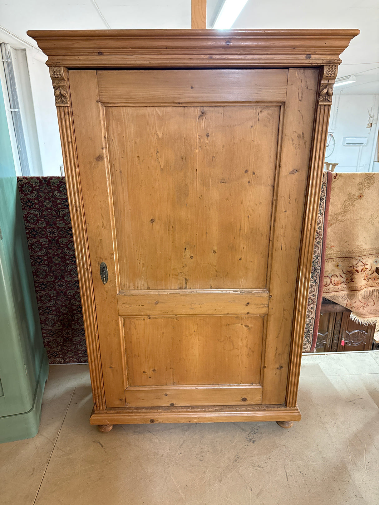 Talonpoikais-vaatekaappi L.103cm, S.50cm, K.168.5cm