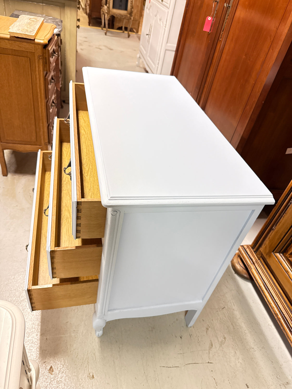 Rokokoo lipasto L. 93.5cm, S.44.5cm, K.76cm