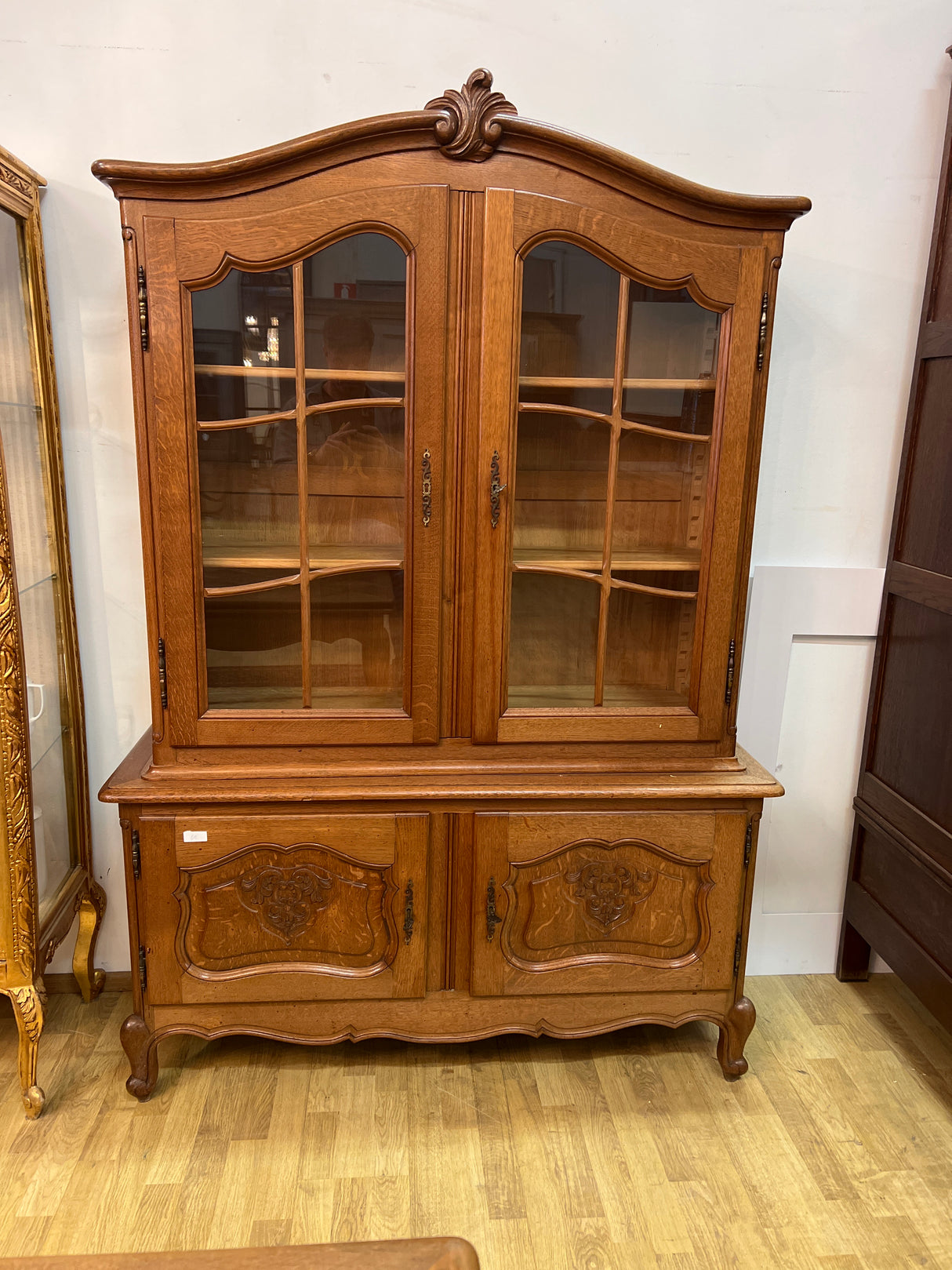 Rococo display case