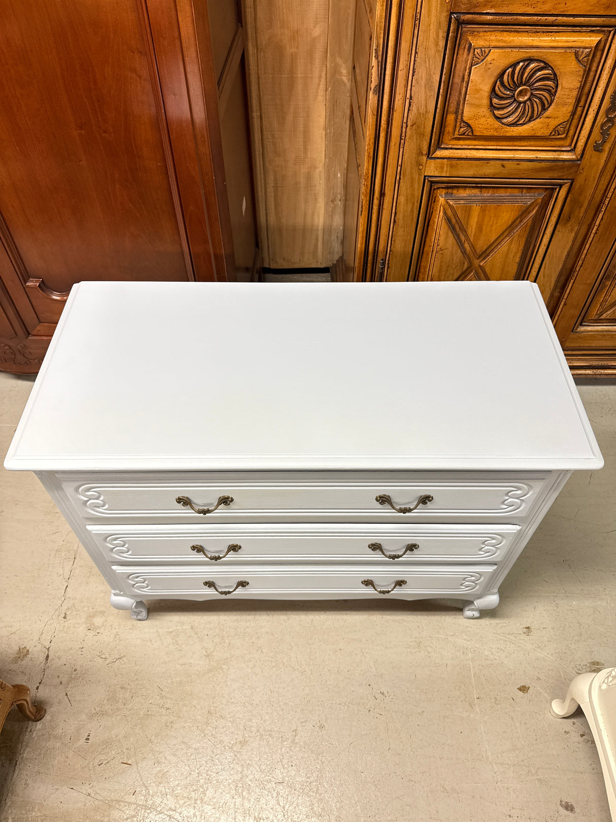 Rokokoo lipasto L. 93.5cm, S.44.5cm, K.76cm