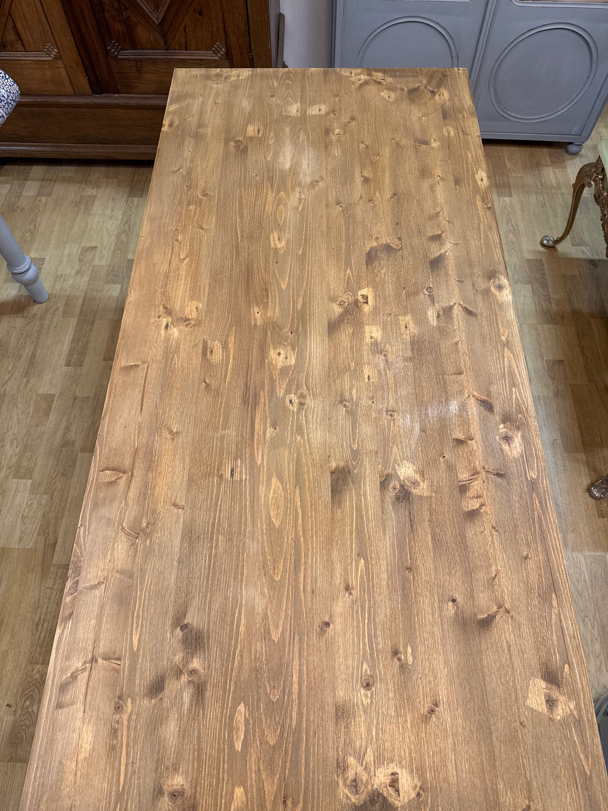 Talonpoikais-pöytä P.169cm, S.77.5cm, K.78cm