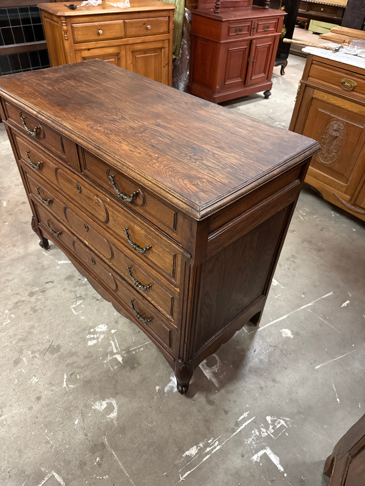 Rokokoo-lipasto L.113cm, S.50.5cm, K.87cm