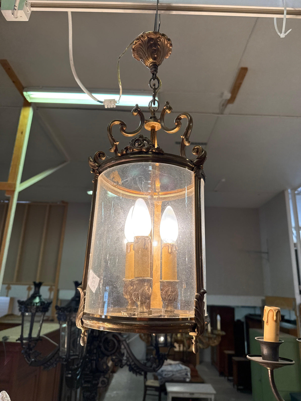 Lobby chandelier