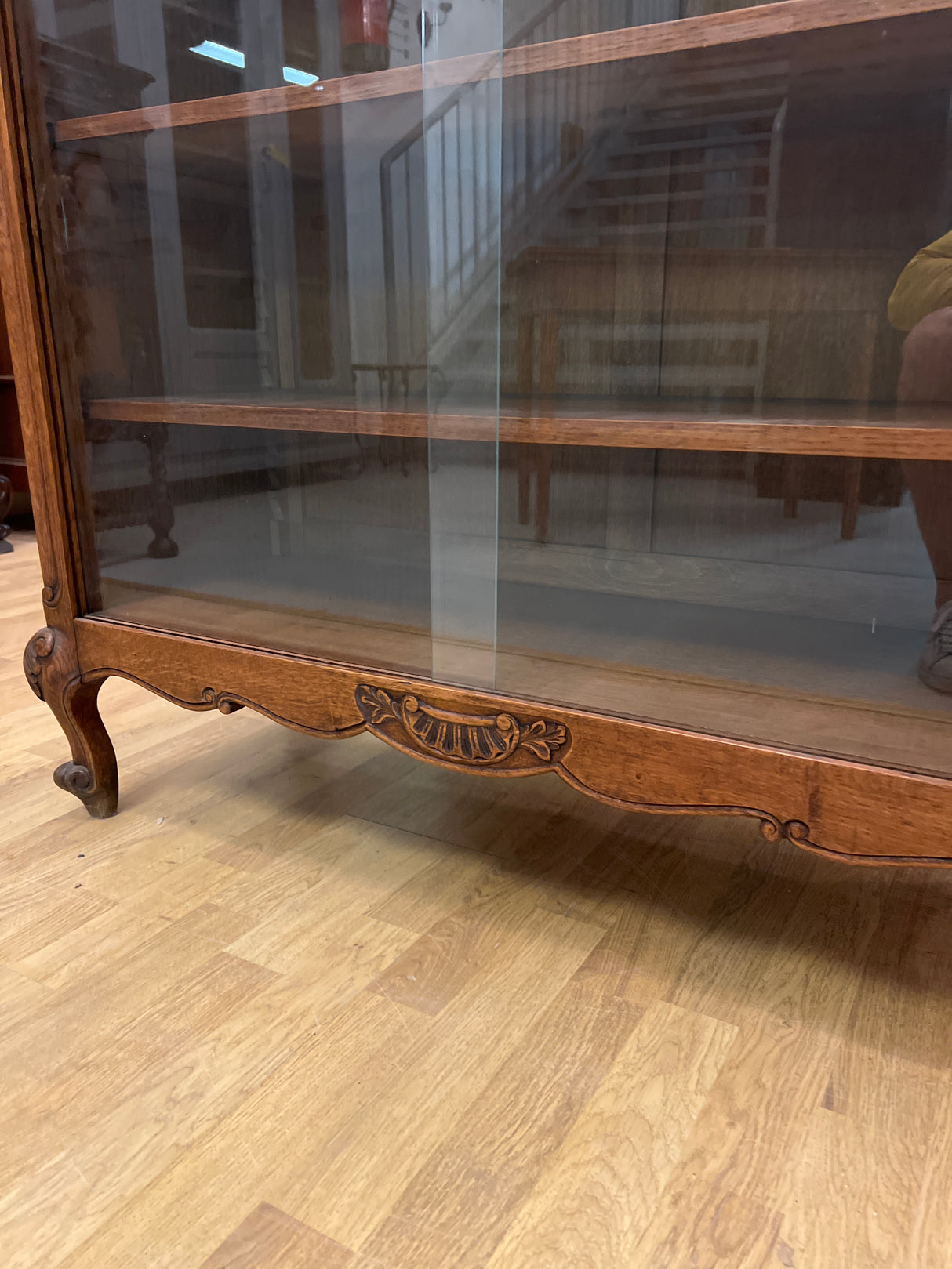 Rokokoo liukulasi senkki L. 100cm, S. 39,5cm ja K. 100cm