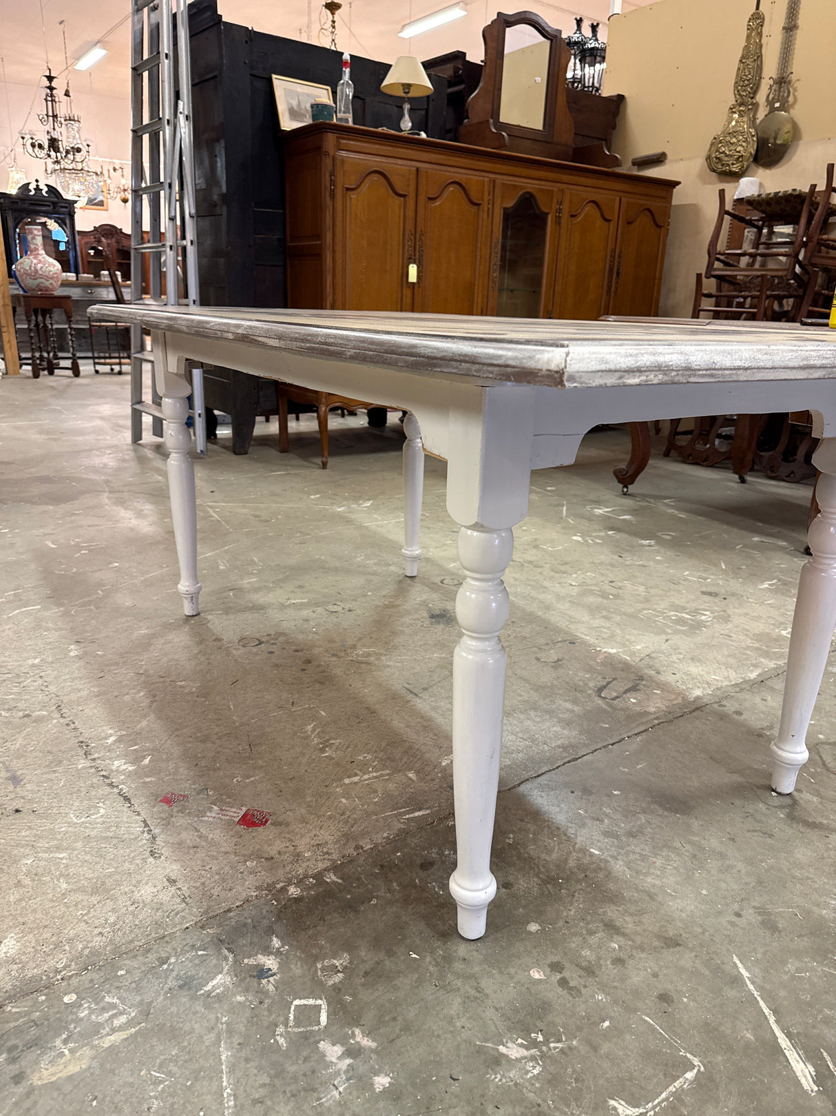 Dining table L.95cm, W.180cm, H.77.5cm