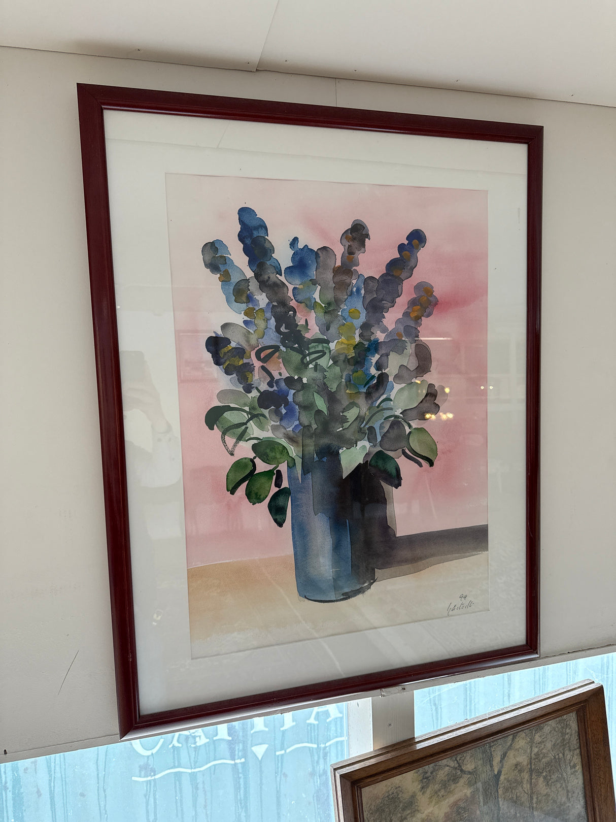 Kaunis vesivärityö