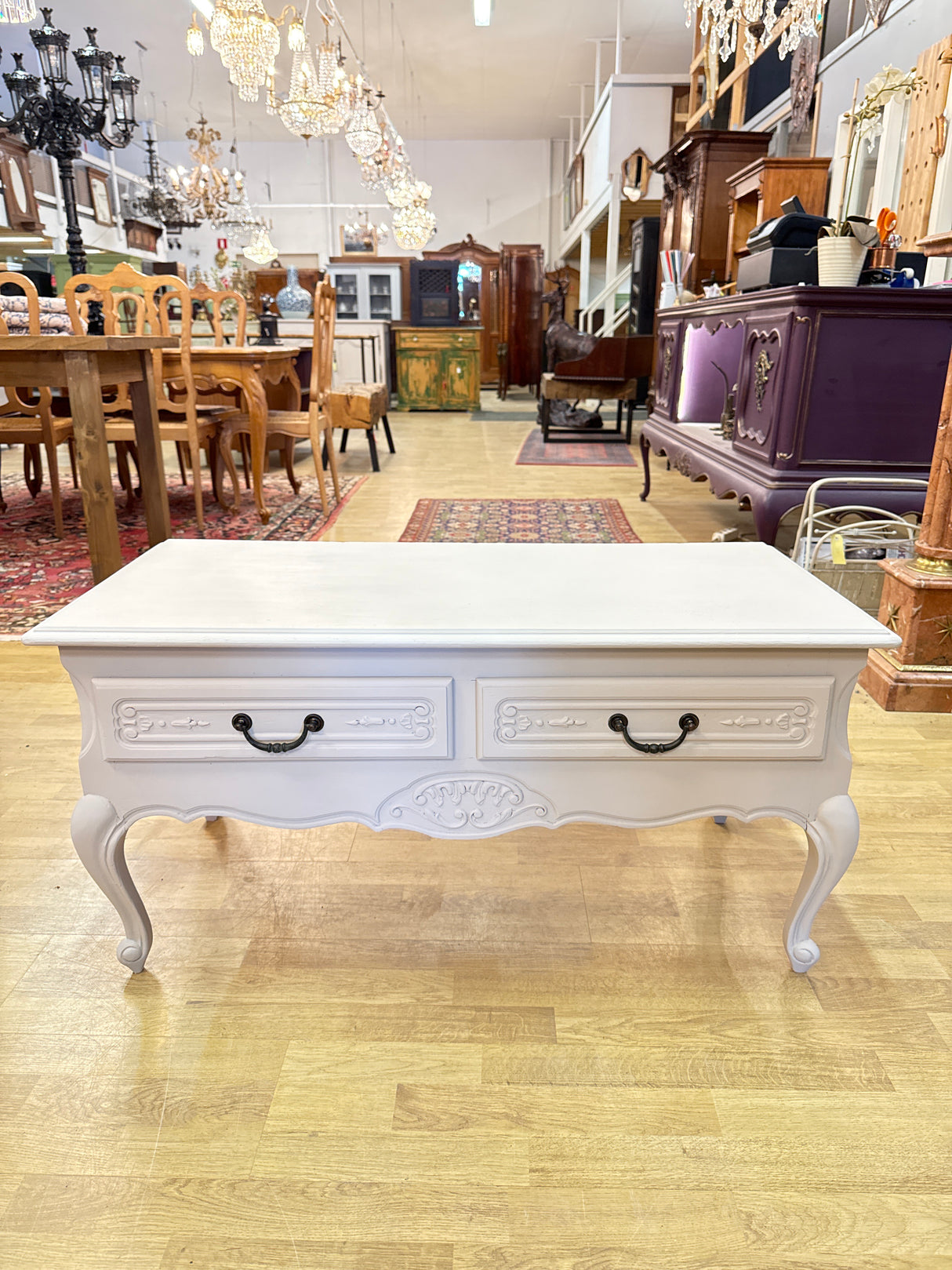 Rokokoo TV-taso L.100cm, S.47.5cm, K.50cm