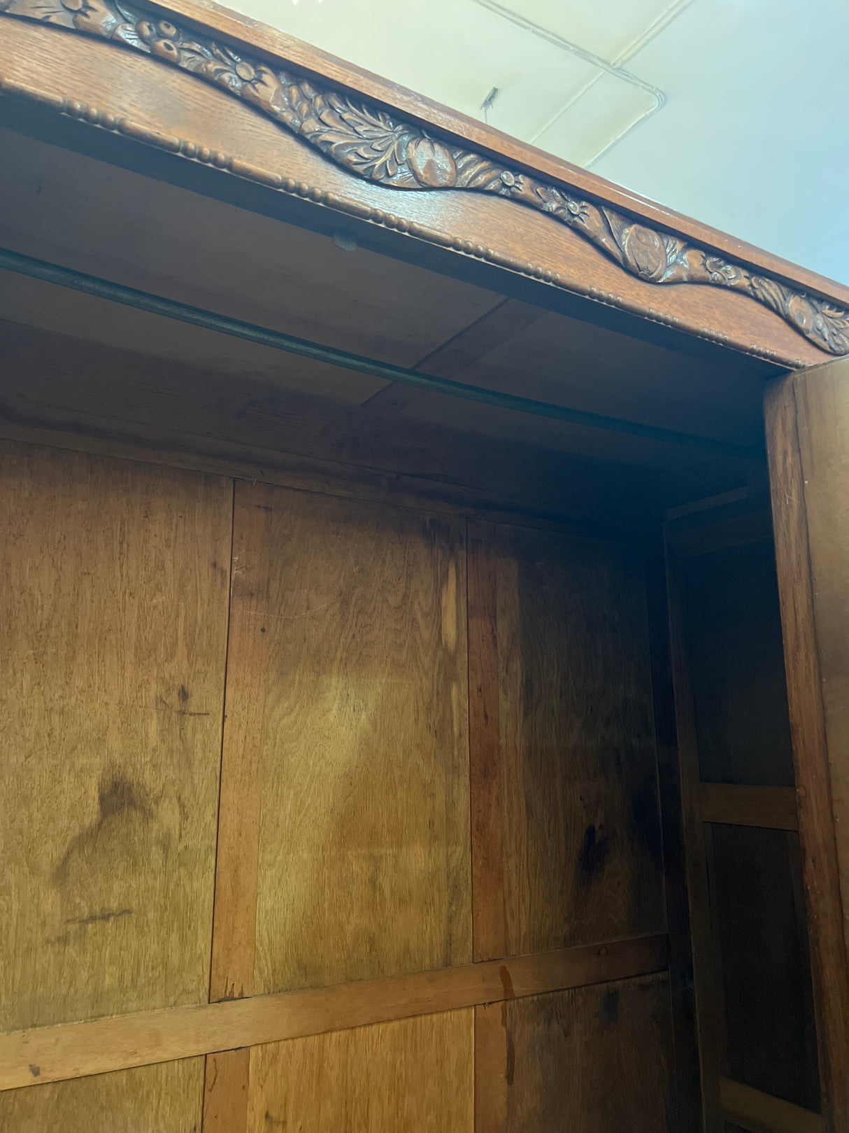 Art Nouveau wardrobe