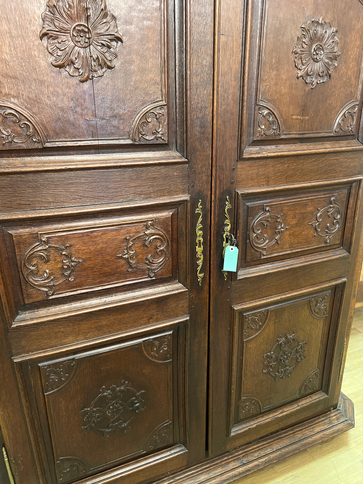 Wardrobe from the late 19th century
