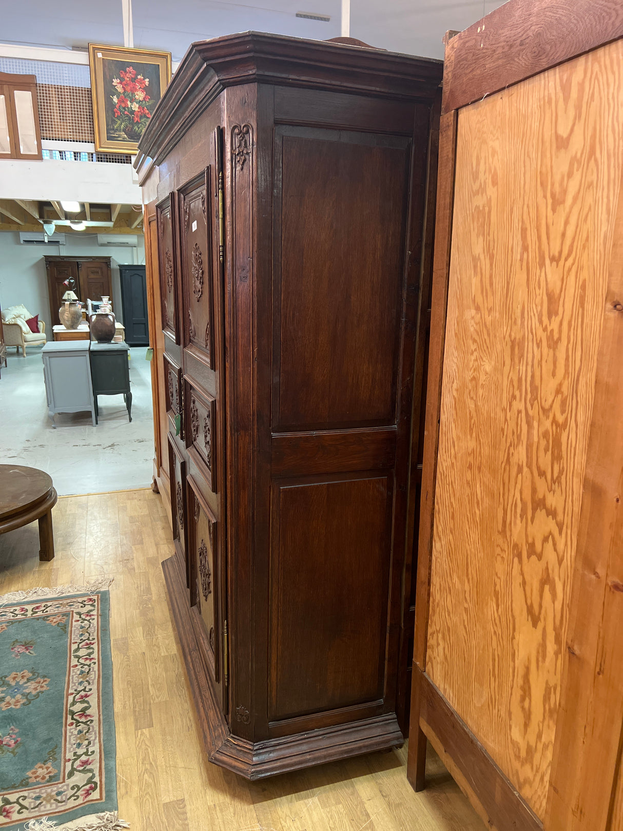Wardrobe from the late 19th century