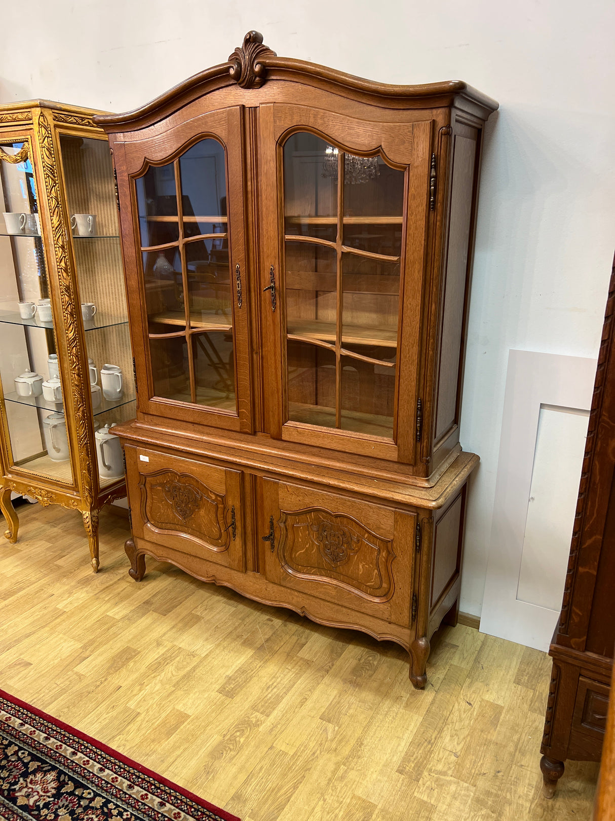 Rococo display case