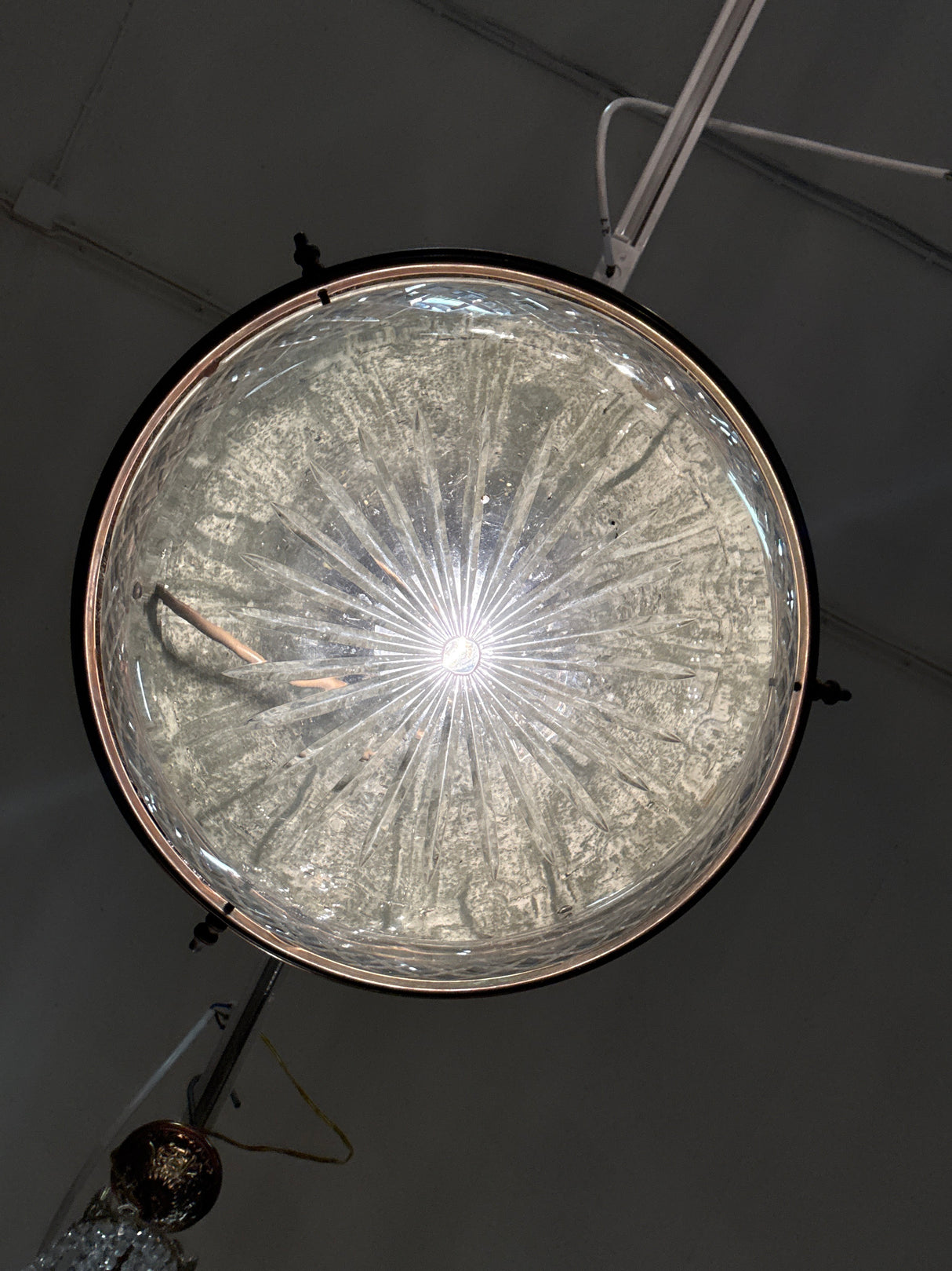 Stunning "ball" lamp D.60cm, H.35cm