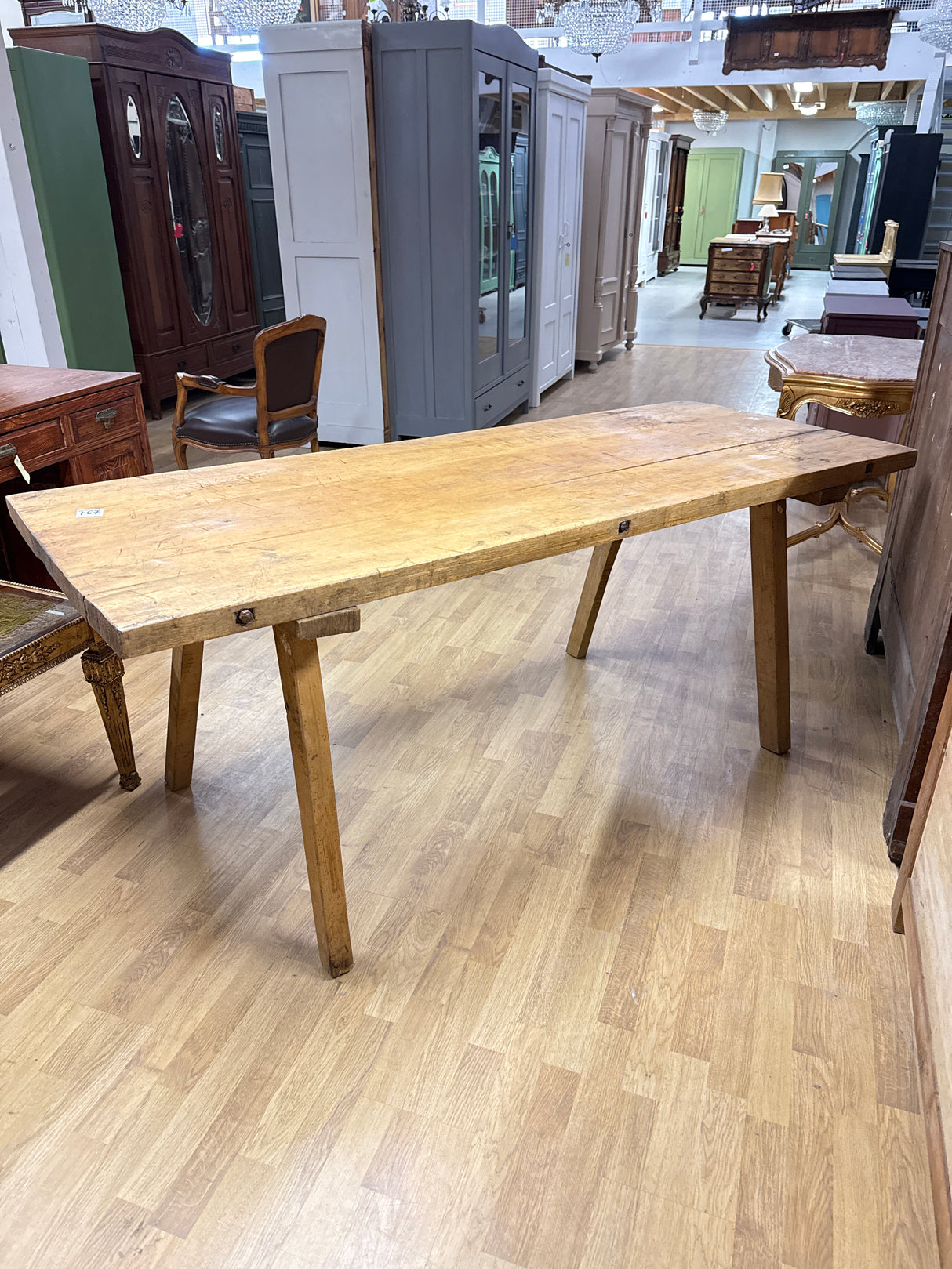Huikea butcher table P.187cm, L.74cm, K.75cm