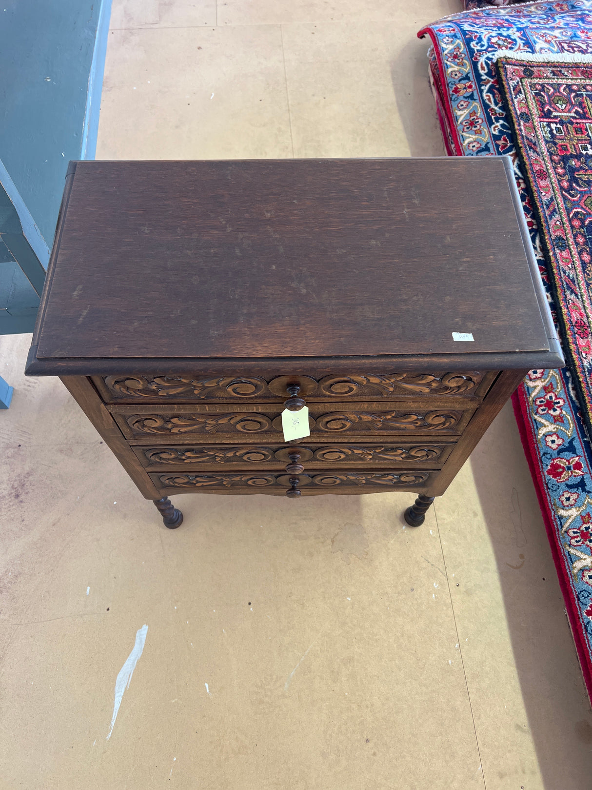 Spiral Baroque chest of drawers