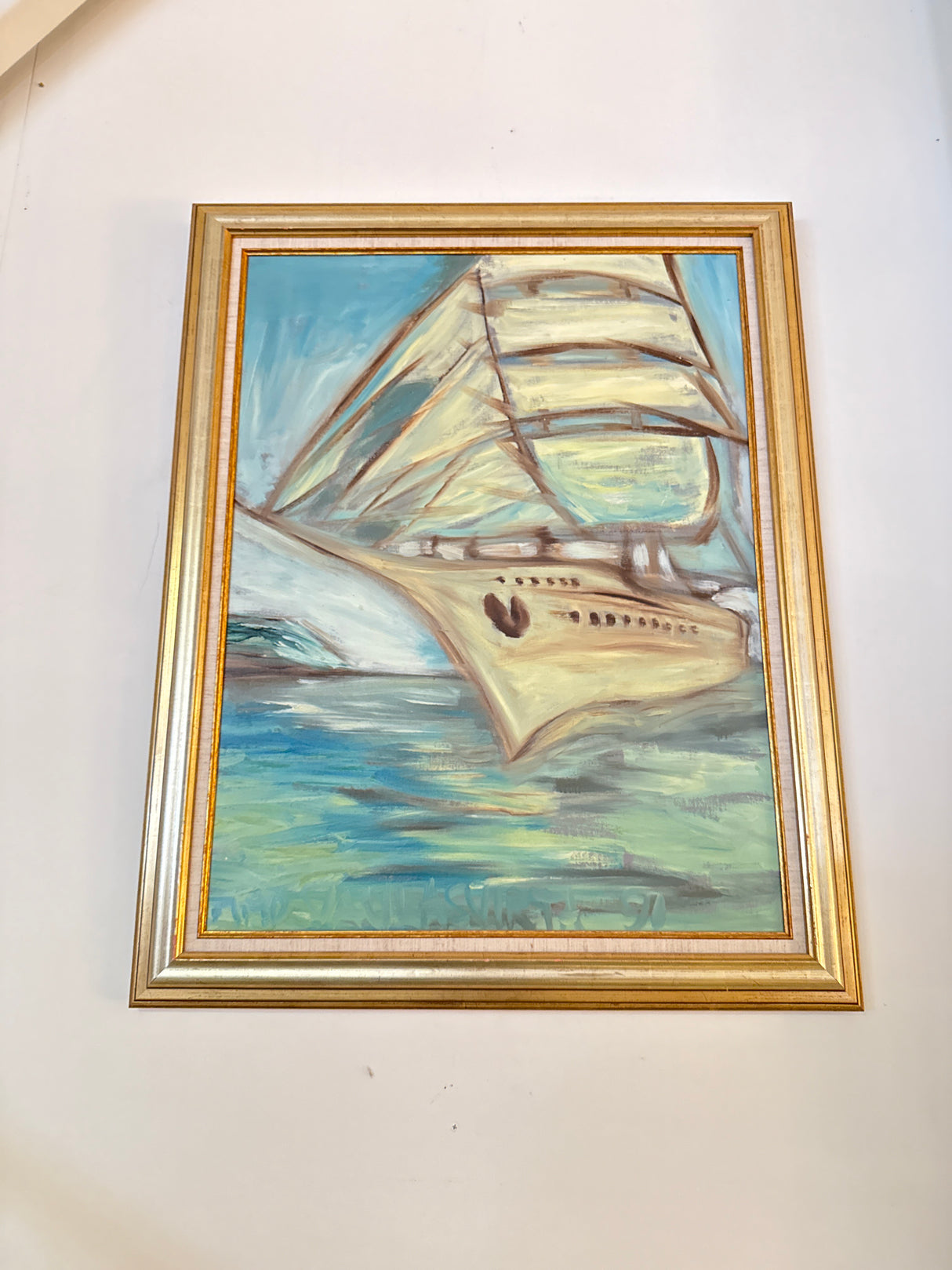 Gorgeous oil painting on canvas