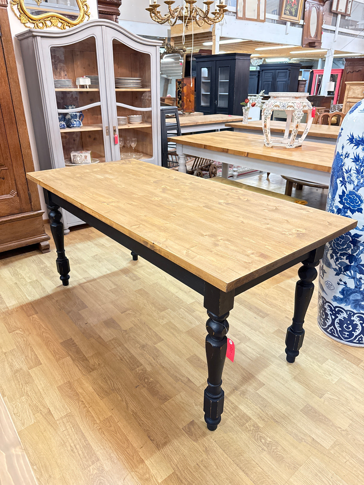 Talonpoikais-pöytä P.169cm, S.77.5cm, K.78cm