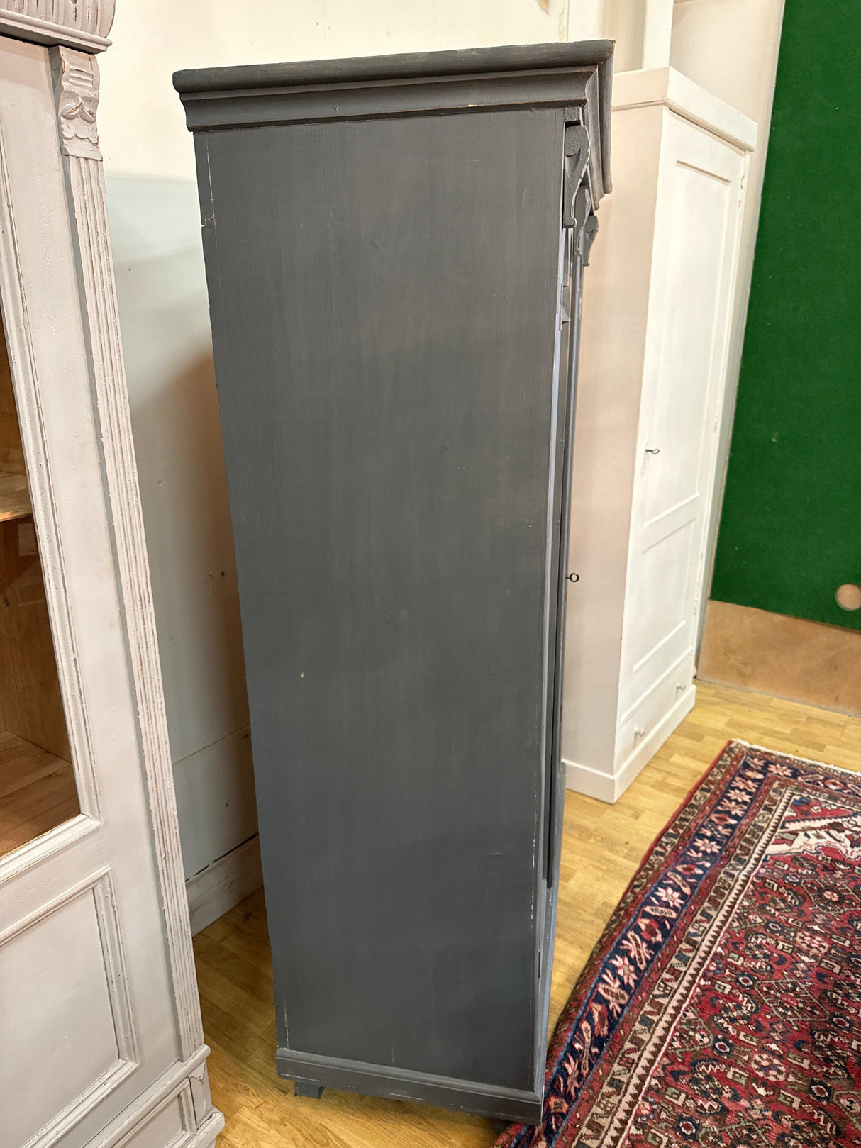 Blue-gray wardrobe