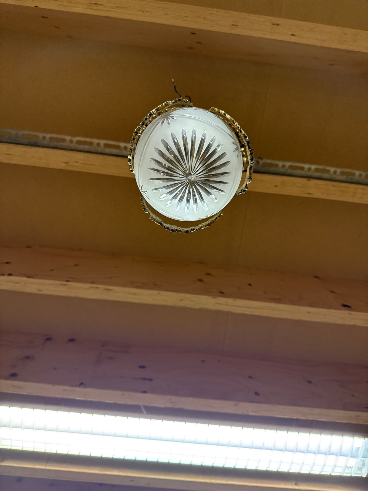Empire "egg lamp" W.29cm, H.19cm