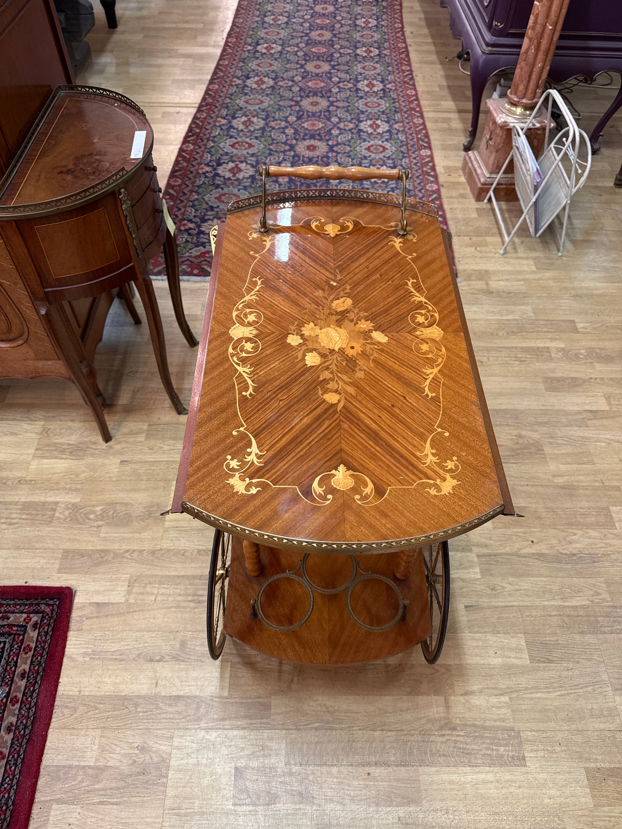 Gorgeous Italian serving trolley