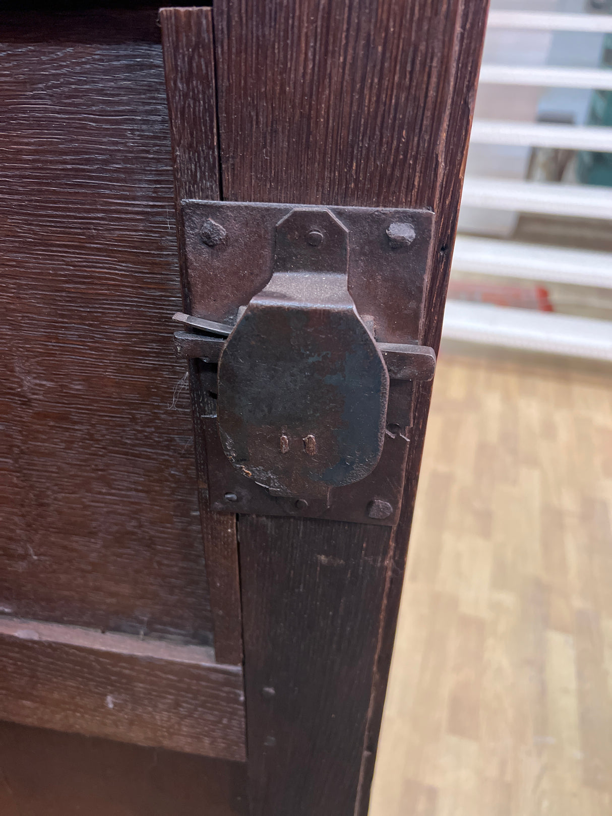 Wardrobe from the late 19th century