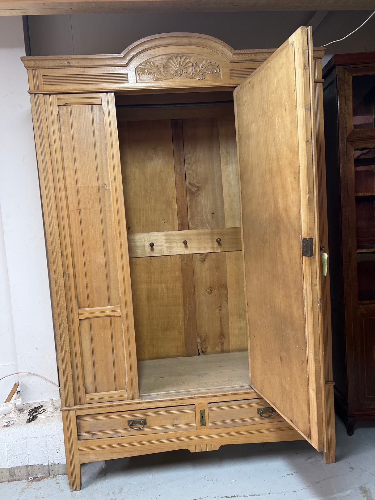 Art Nouveau wardrobe