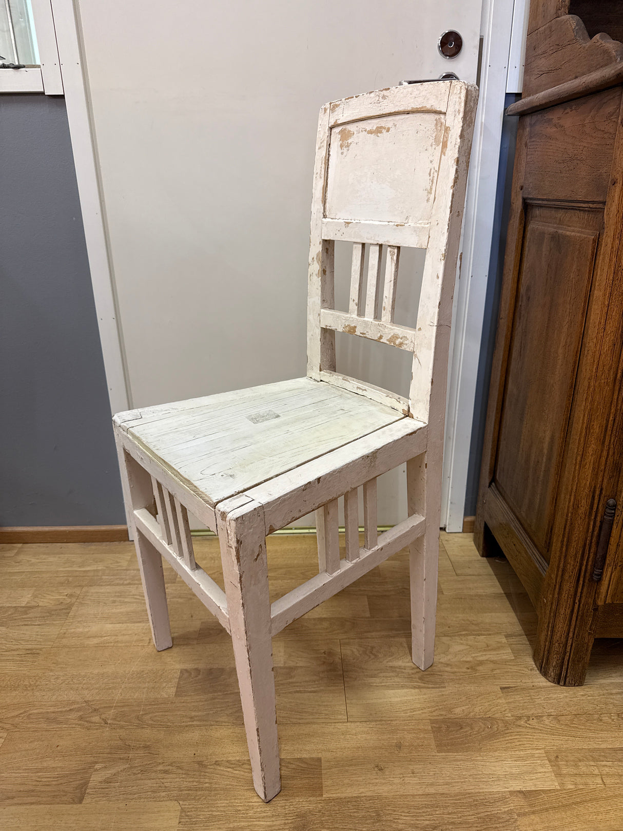 Beautifully patinated peasant chair