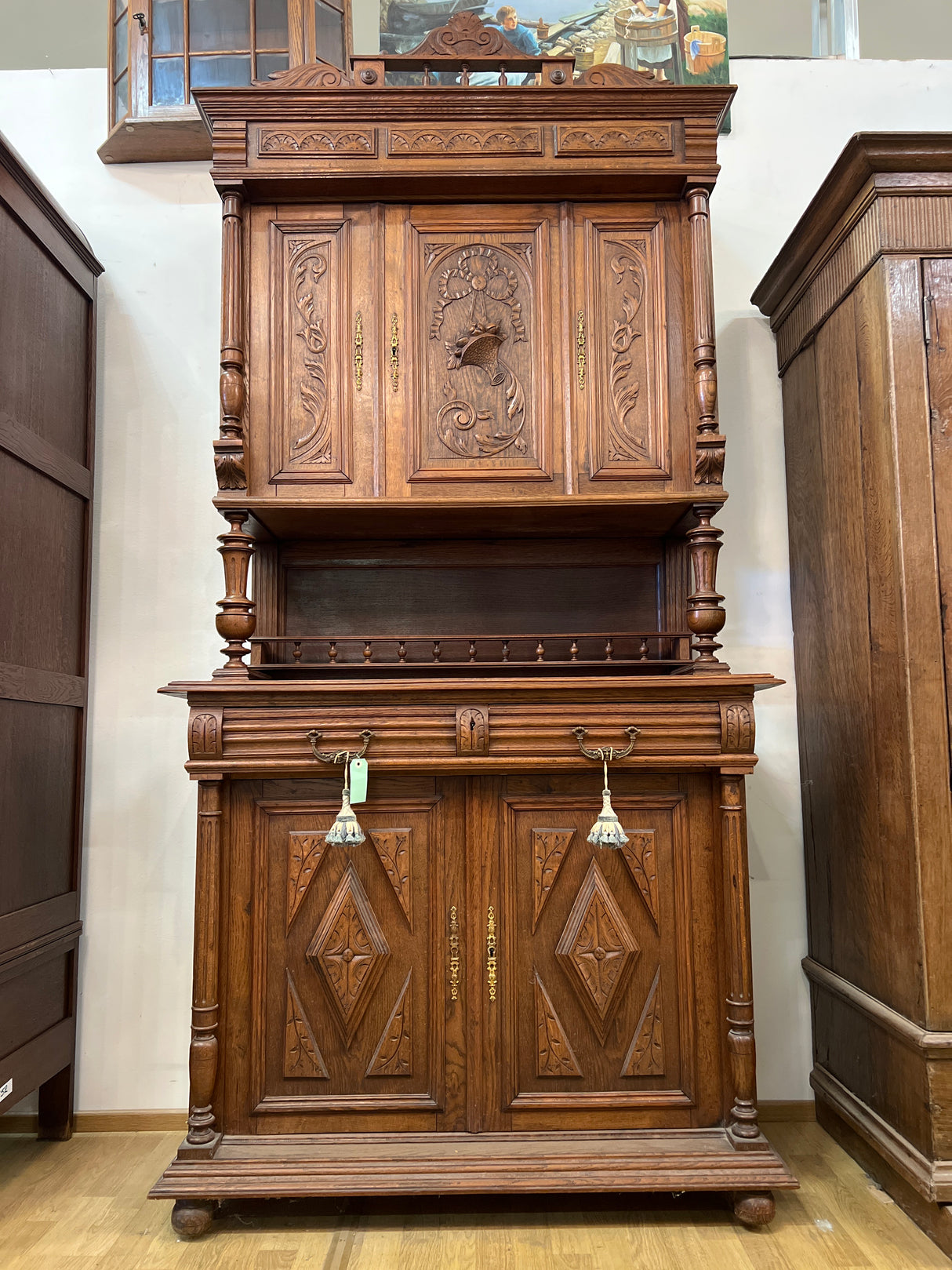 Renaissance crockery cabinet