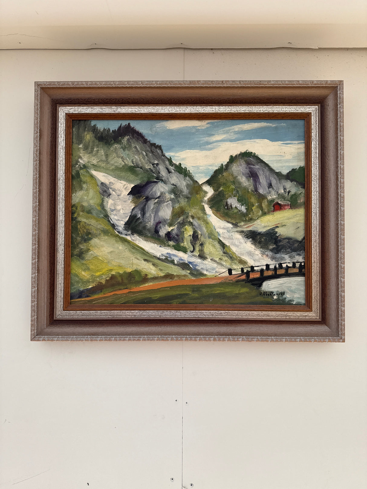 Oil painting on canvas