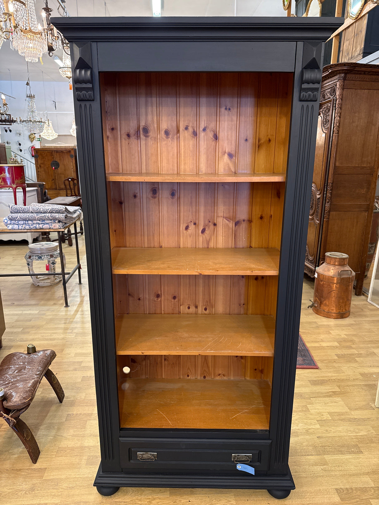 Beautiful open shelving unit W.91cm, D.44.5cm, H.189cm