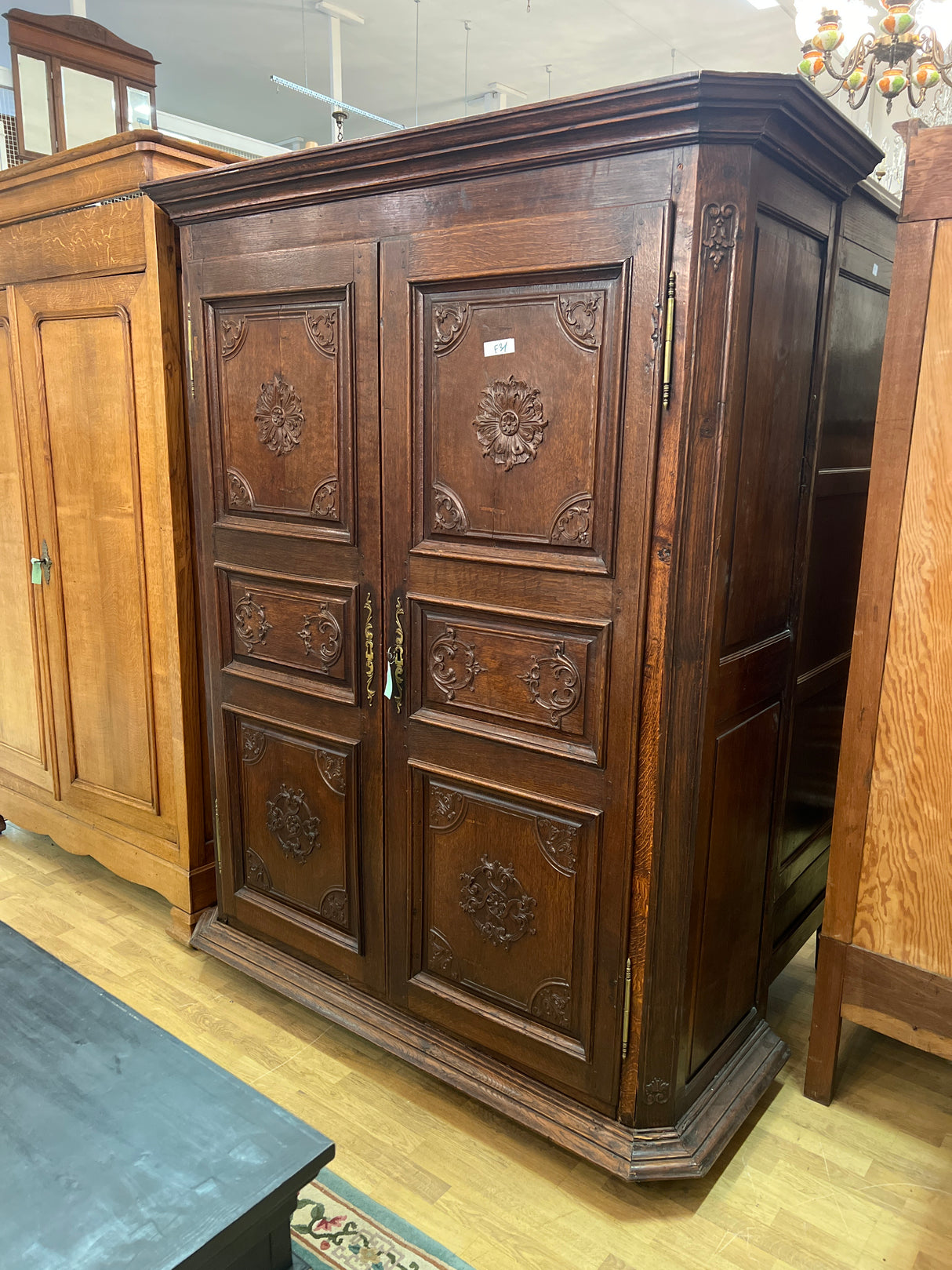 Wardrobe from the late 19th century