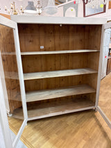 Beige vitriini L.153cm,S.51cm,K.181cm
