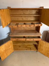 Housewife's cupboard L.105.5cm, D.44.5cm, H.163cm