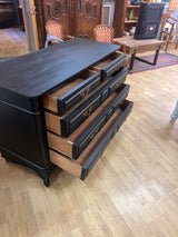 Rococo chest of drawers W 132cm, D 57cm and H 90cm