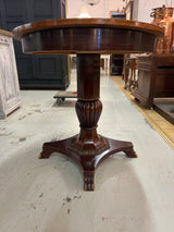 Biedermeier pöytä L. 102cm, S. 72cm ja K. 74cm