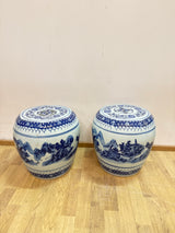 Kiinalainen posliini-kukkateline K.36cm, H.36cm