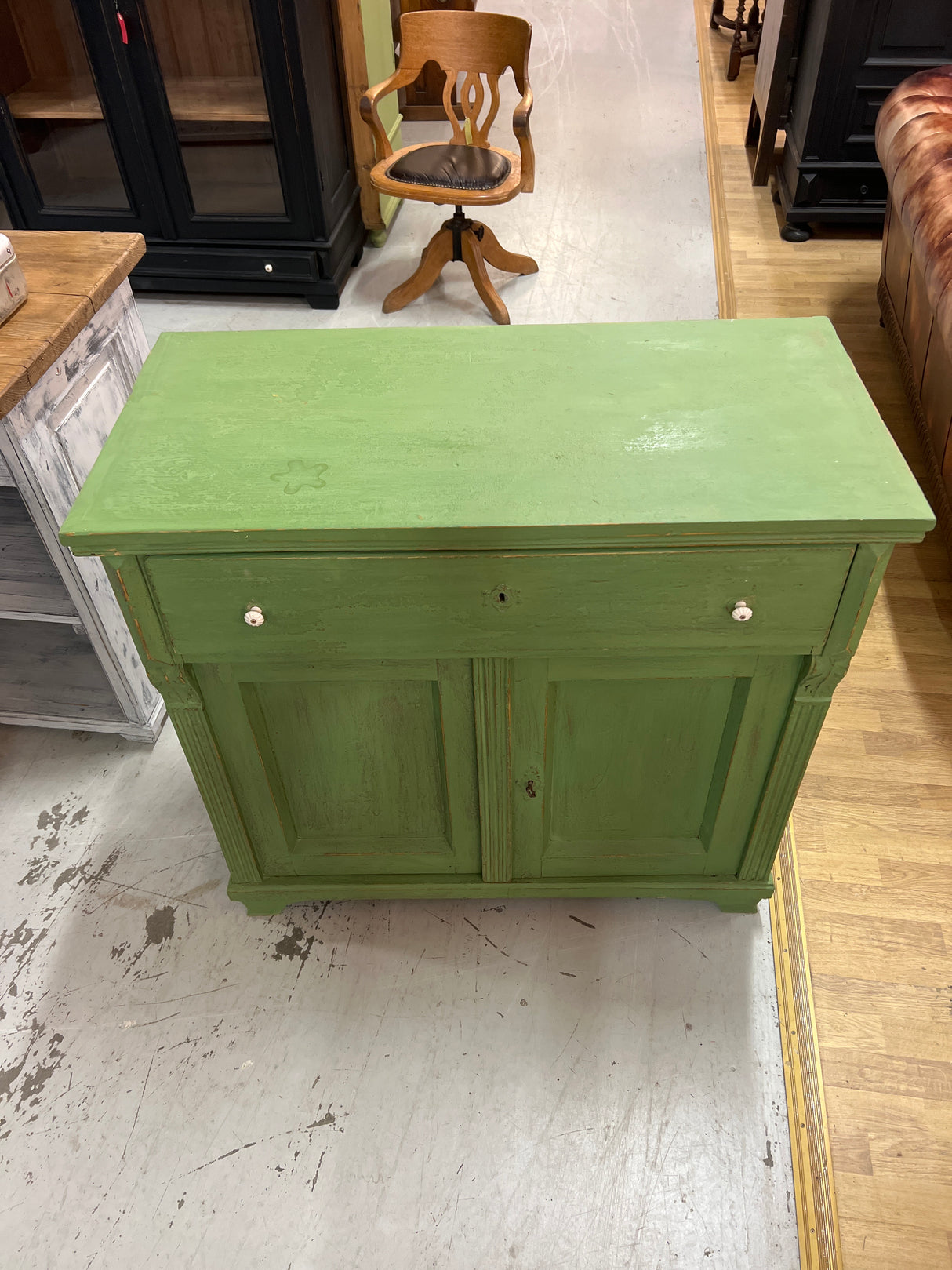 Talonpoikais senkki L. 102cm, S. 49,5cm ja K. 98cm