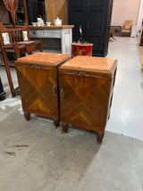 Yöpöytä pari L. 42cm, S. 41,5cm ja K. 67,5cm